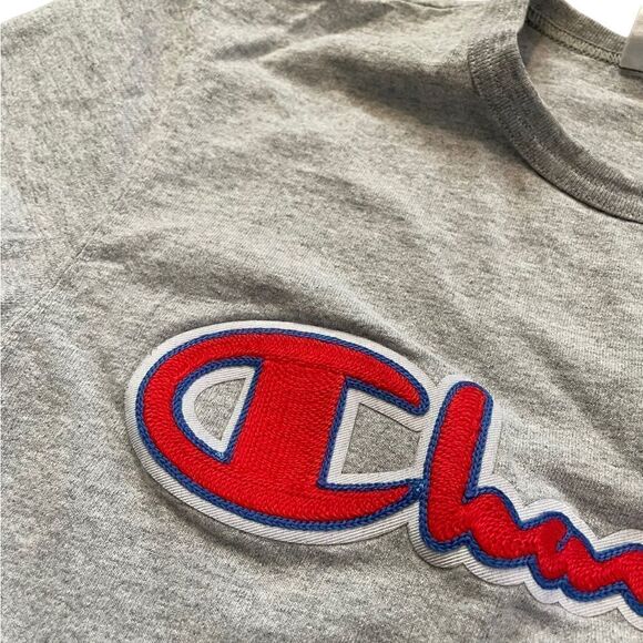 CHAMPION Heritage Tee Gray Size Small - Picture 4 of 5